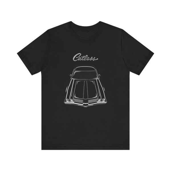Oldsmobile Cutlass 1969 T-shirt Black by Auto Art Apparel
