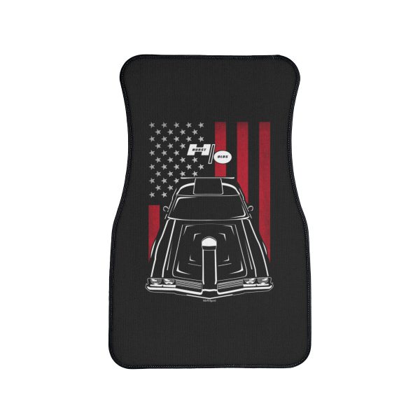 Oldsmobile Hurst Olds 1969 Car Mat - US Flag Floor Mats Front Carpet Floor Mats by Auto Art Apparel