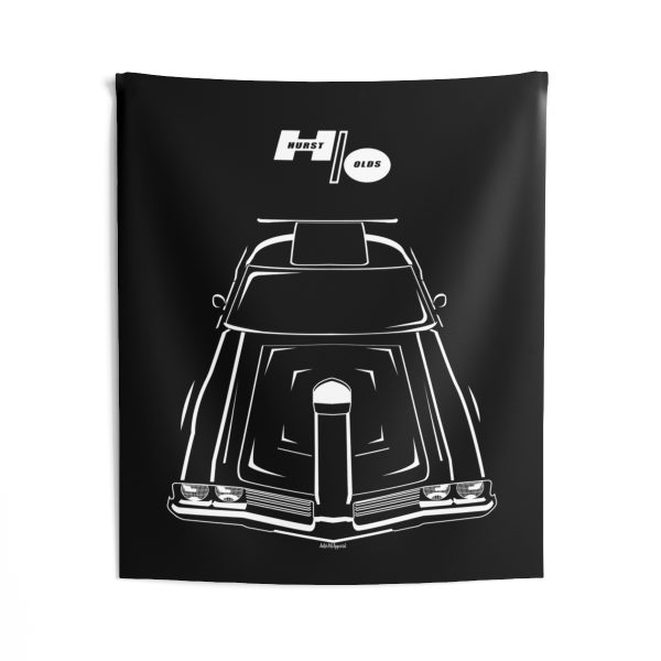 Oldsmobile Hurst Olds 1969 Tapestry 50 x 60 inch by Auto Art Apparel