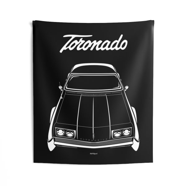 Oldsmobile Tornado 1966 Tapestry 50 x 60 inch by Auto Art Apparel