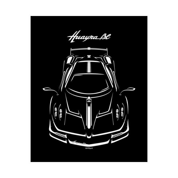 Pagani Huayra BC Poster 16 x 20 inch by Auto Art Apparel