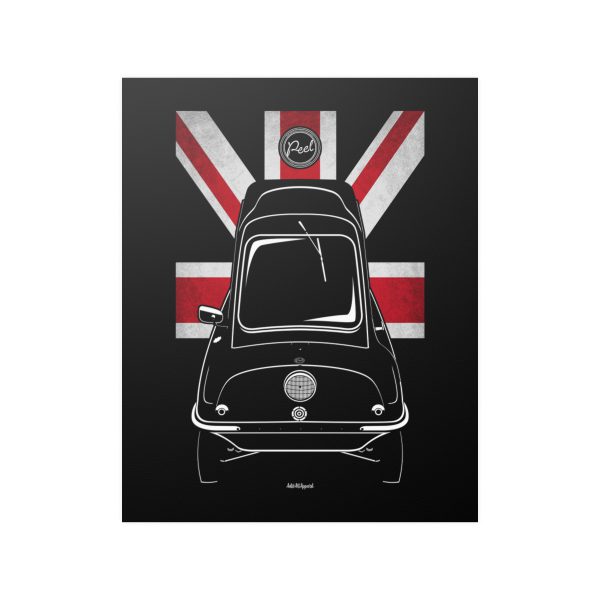Peel P50 Poster - UK Flag Print 16 x 20 inch by Auto Art Apparel