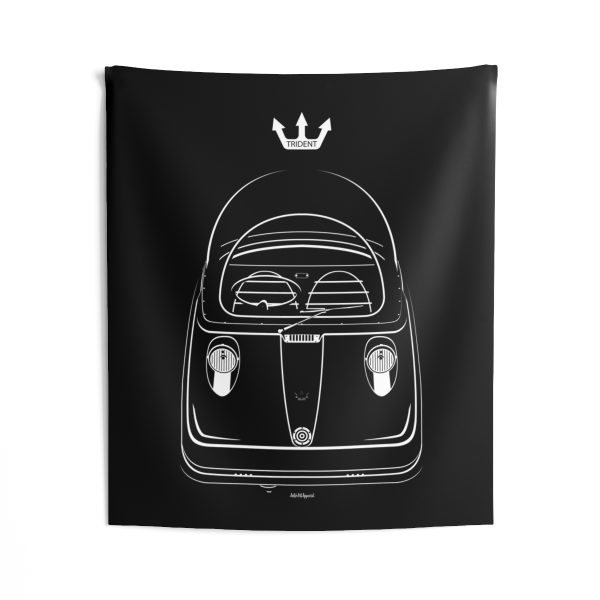 Peel Trident Tapestry 50 x 60 inch by Auto Art Apparel