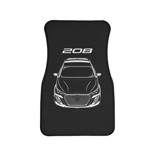 Peugeot 208 2024-2025 Car Mat Front Carpet Floor Mats by Auto Art Apparel