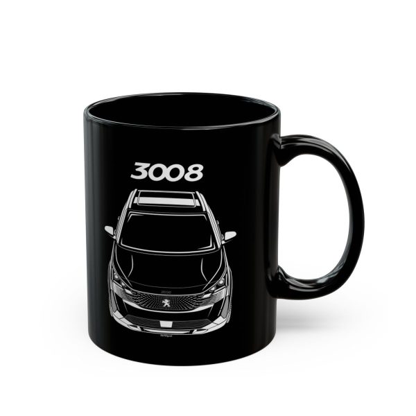 Peugeot 3008 2021-2023 Mug 11 oz by Auto Art Apparel
