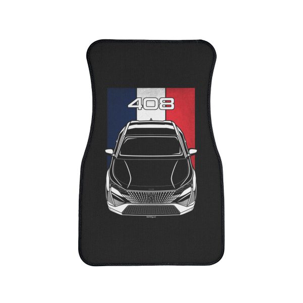 Peugeot 408 2023-2024 Car Mat - France Flag Floor Mats Front Carpet Floor Mats by Auto Art Apparel