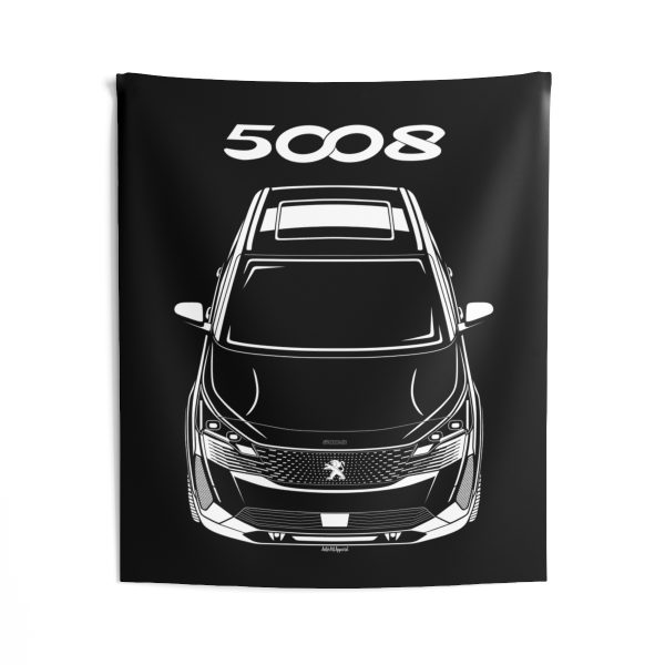 Peugeot 5008 2021-2024 Tapestry 50 x 60 inch by Auto Art Apparel