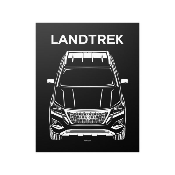 Peugeot Landtrek 2021-2024 Poster 16 x 20 inch by Auto Art Apparel
