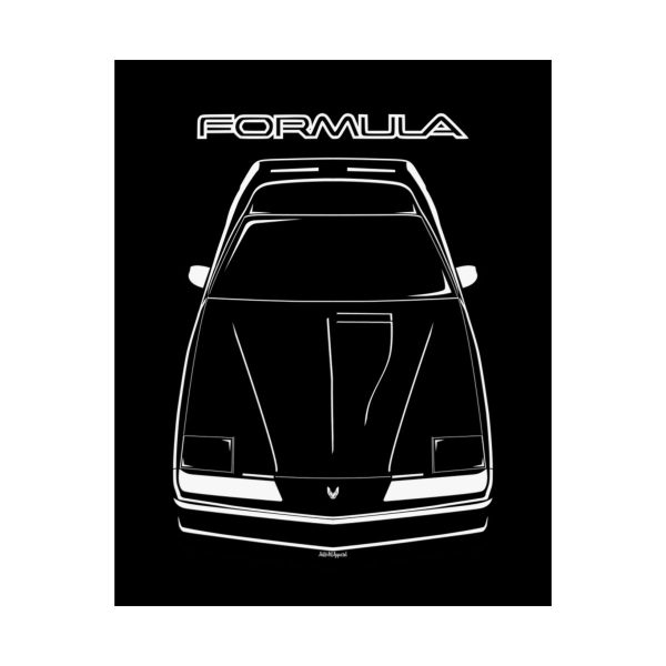 Pontiac Firebird Formula 3rd gen Poster 16 x 20 inch by Auto Art Apparel