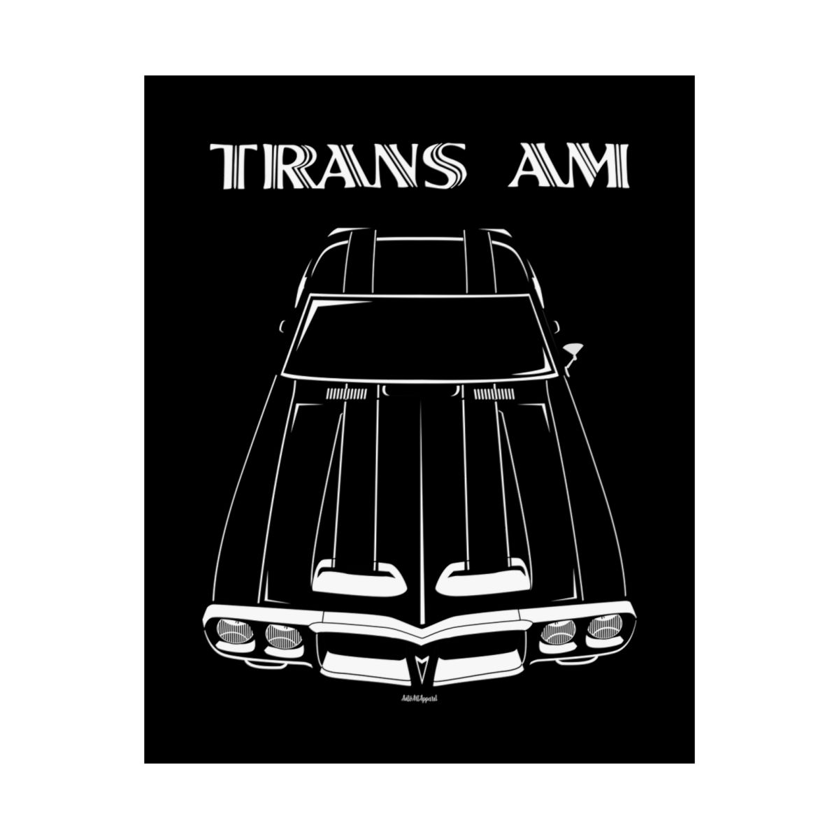 Pontiac Firebird Trans Am 1969 Poster 16 x 20 inch by Auto Art Apparel