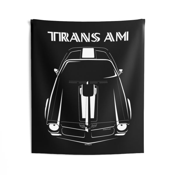 Pontiac Firebird Trans Am 1972 Tapestry 50 x 60 inch by Auto Art Apparel