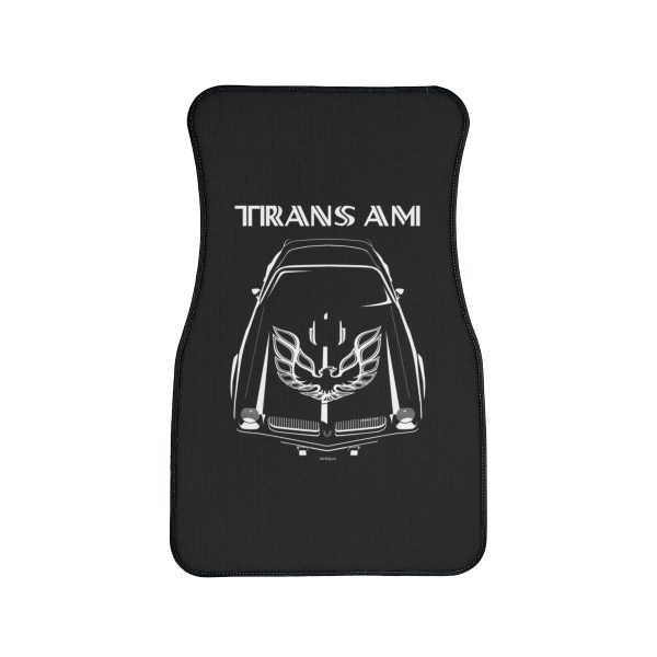 Pontiac Firebird Trans Am 1974 Car Mat Front Carpet Floor Mats by Auto Art Apparel