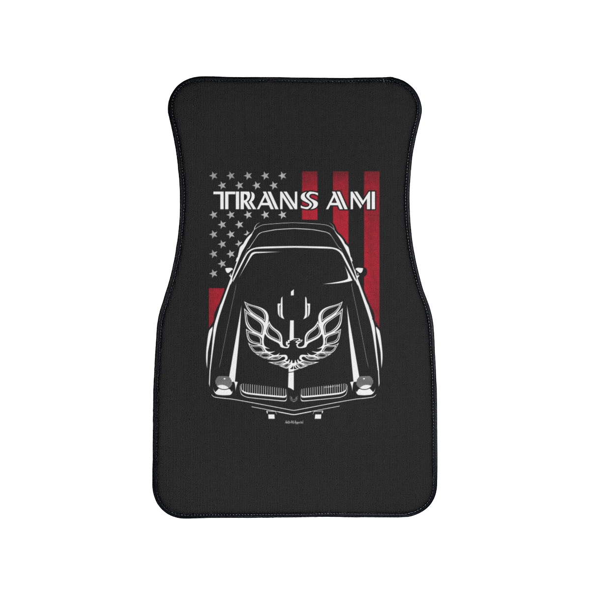 Pontiac Firebird Trans Am 1974 Car Mat - US Flag Floor Mats Front Carpet Floor Mats by Auto Art Apparel