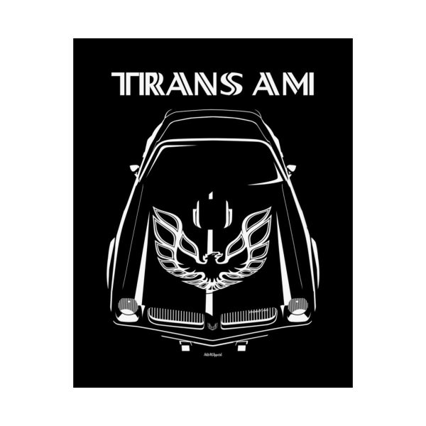 Pontiac Firebird Trans Am 1974 Poster 16 x 20 inch by Auto Art Apparel