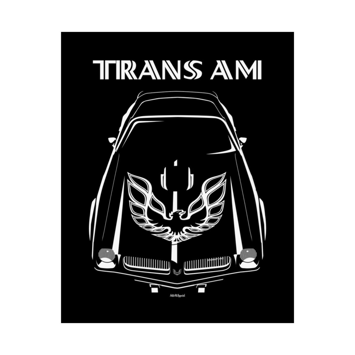 Pontiac Firebird Trans Am 1974 Poster 16 x 20 inch by Auto Art Apparel