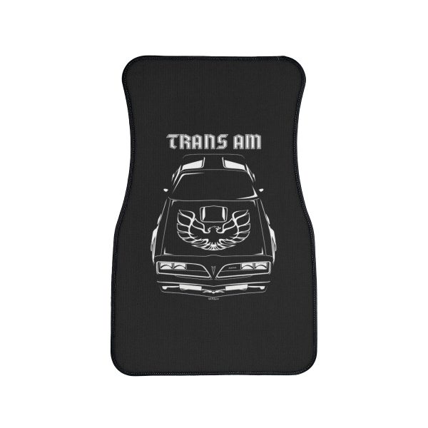 Pontiac Firebird Trans Am 1977-1978 T top Car Mat Front Carpet Floor Mats by Auto Art Apparel