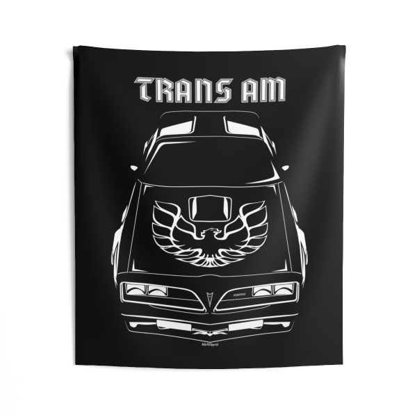 Pontiac Firebird Trans Am 1977-1978 T top Tapestry 50 x 60 inch by Auto Art Apparel