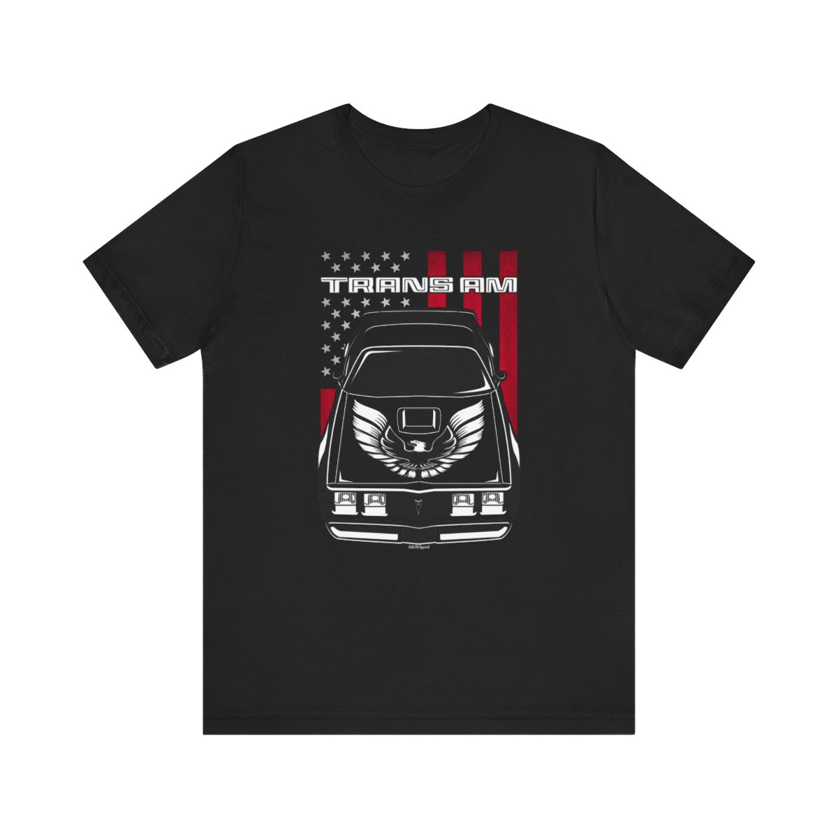 Pontiac Firebird Trans Am 1979-1981 T-shirt - US Flag Shirt by Auto Art Apparel