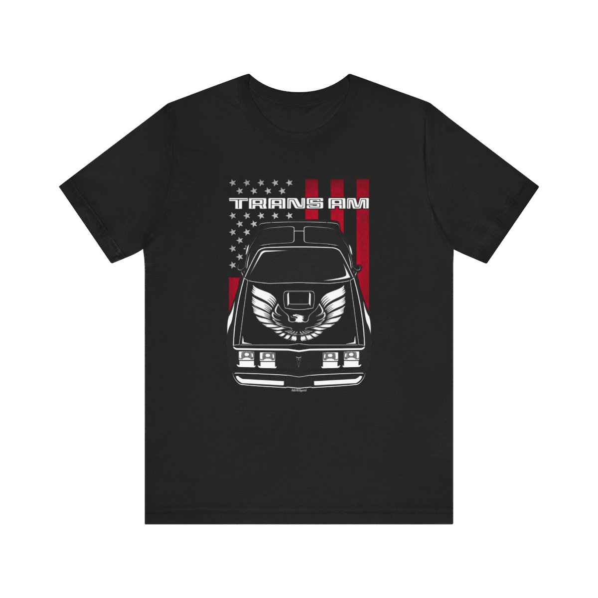 Pontiac Firebird Trans Am 1979-1981 T top T-shirt - US Flag Shirt by Auto Art Apparel