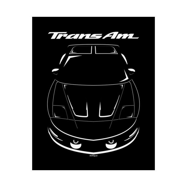 Pontiac Firebird Trans Am 1993-1997 Poster 16 x 20 inch by Auto Art Apparel