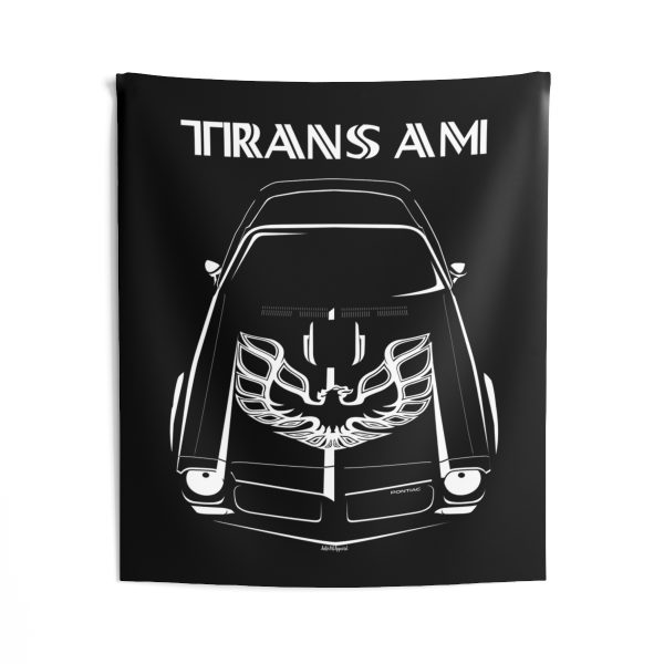 Pontiac Firebird Trans Am 2nd gen 1973 Pheonix Tapestry 50 x 60 inch by Auto Art Apparel
