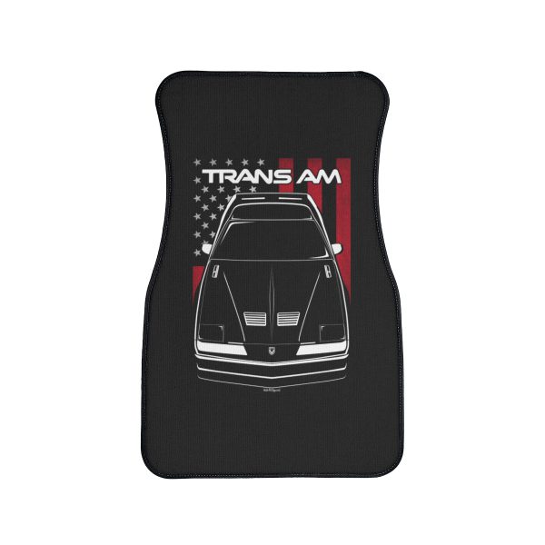 Pontiac Firebird Trans Am 3rd gen Car Mat - US Flag Floor Mats Front Carpet Floor Mats by Auto Art Apparel