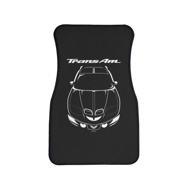 Pontiac Firebird Trans Am 4th gen 1998-2002 Car Mat Front Carpet Floor Mats by Auto Art Apparel