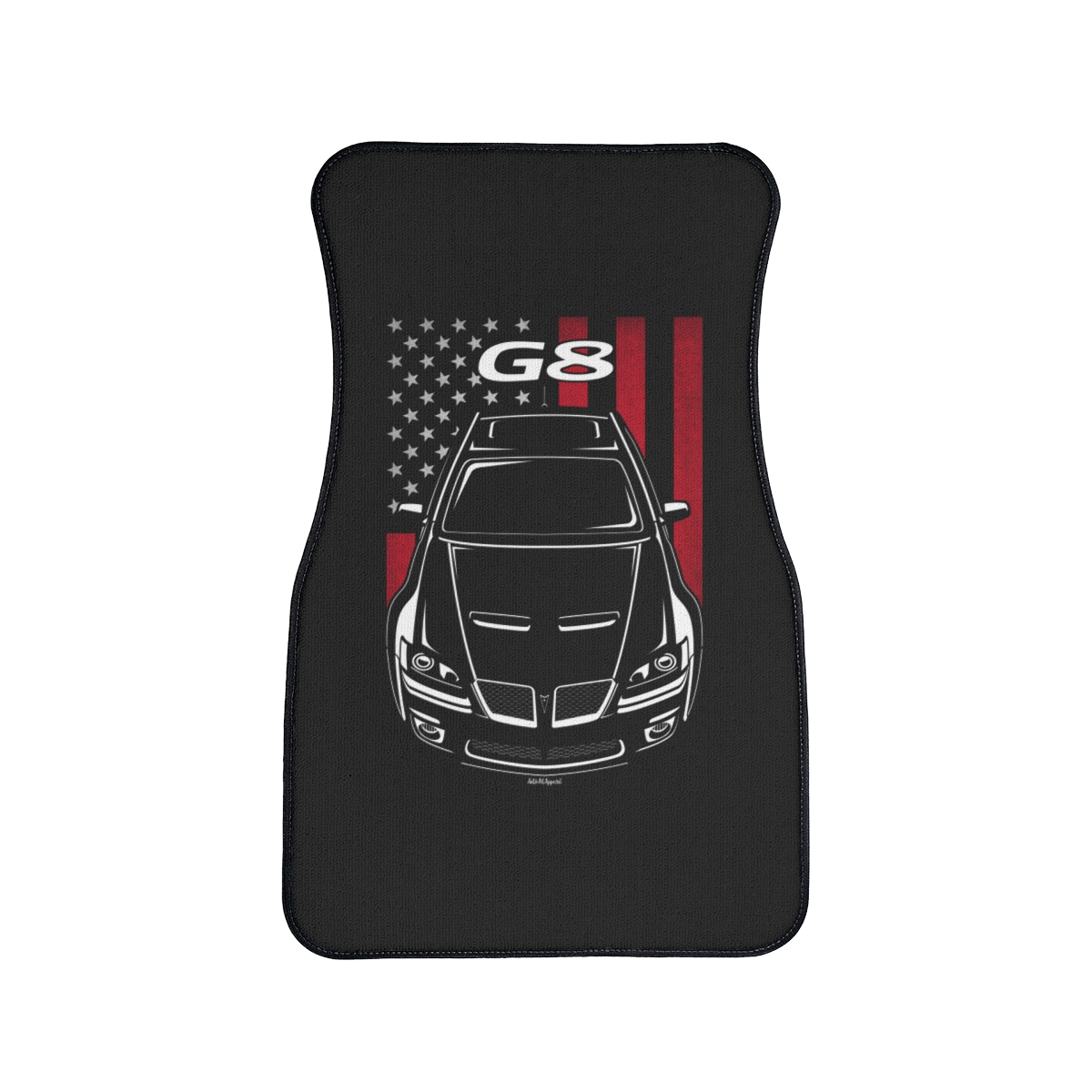 Pontiac G8 2008-2009 Car Mat - US Flag Floor Mats Front Carpet Floor Mats by Auto Art Apparel