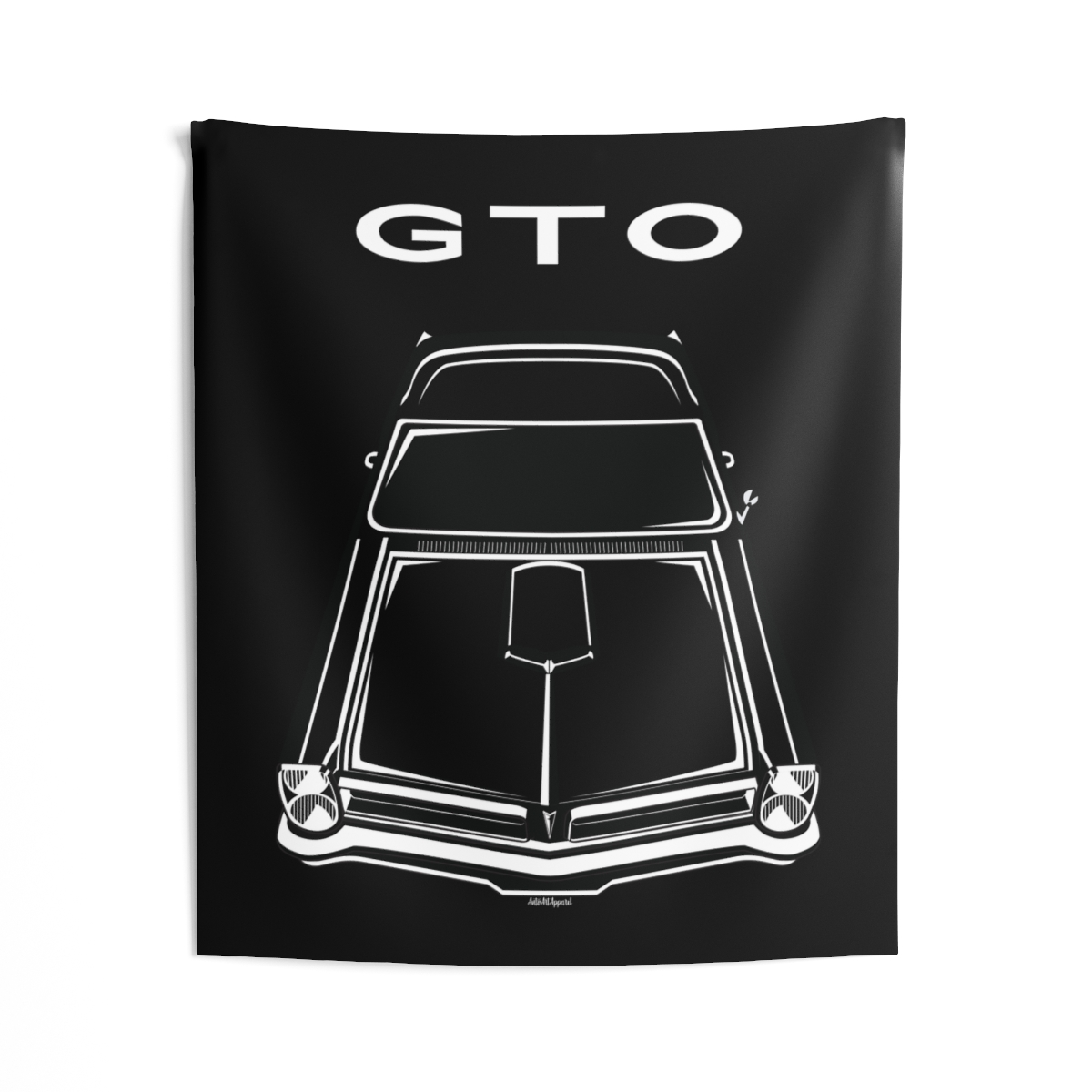 Pontiac GTO 1965 Tapestry 50 x 60 inch by Auto Art Apparel