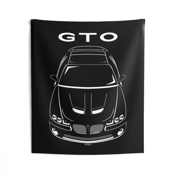 Pontiac GTO 2004-2006 Tapestry 50 x 60 inch by Auto Art Apparel