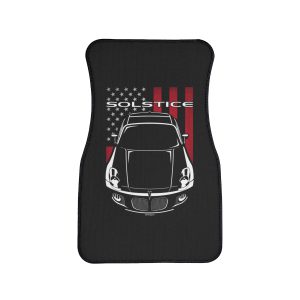 Pontiac Solstice GXP Coupe Car Mat - US Flag Floor Mats Front Carpet Floor Mats by Auto Art Apparel