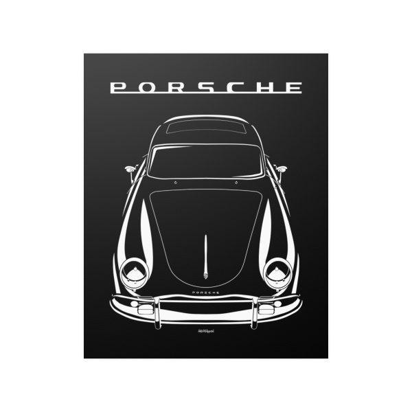 Porsche 356 A Coupe Poster 16 x 20 inch by Auto Art Apparel