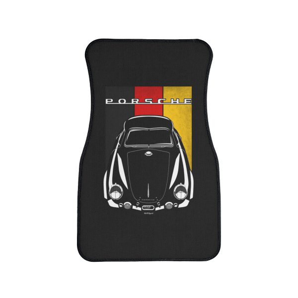 Porsche 356 SL Gmund Coupe Car Mat - Germany Flag Floor Mats Front Carpet Floor Mats by Auto Art Apparel