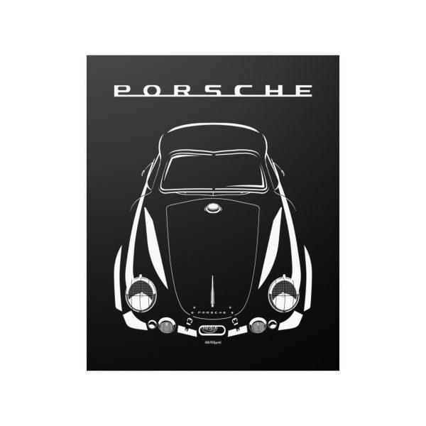Porsche 356 SL Gmund Coupe Poster 16 x 20 inch by Auto Art Apparel