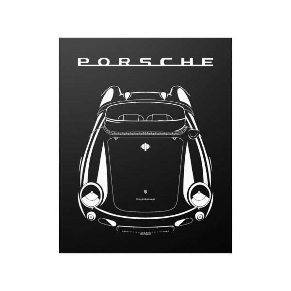 Porsche 550A Spyder Poster 16 x 20 inch by Auto Art Apparel