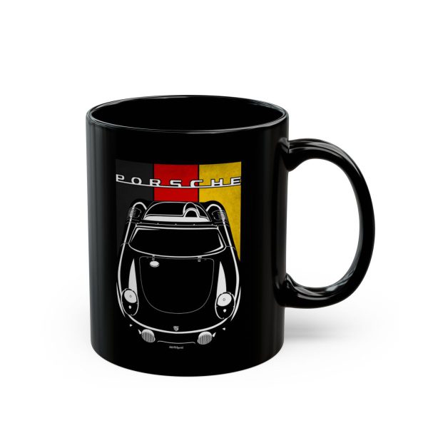 Porsche 718 RS 60 Mug - Germany Flag Coffee Mug 11 oz by Auto Art Apparel
