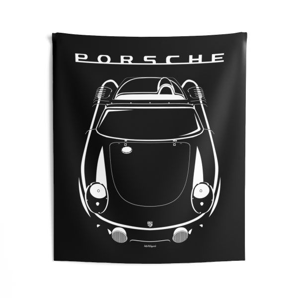 Porsche 718 RS 60 Tapestry 50 x 60 inch by Auto Art Apparel