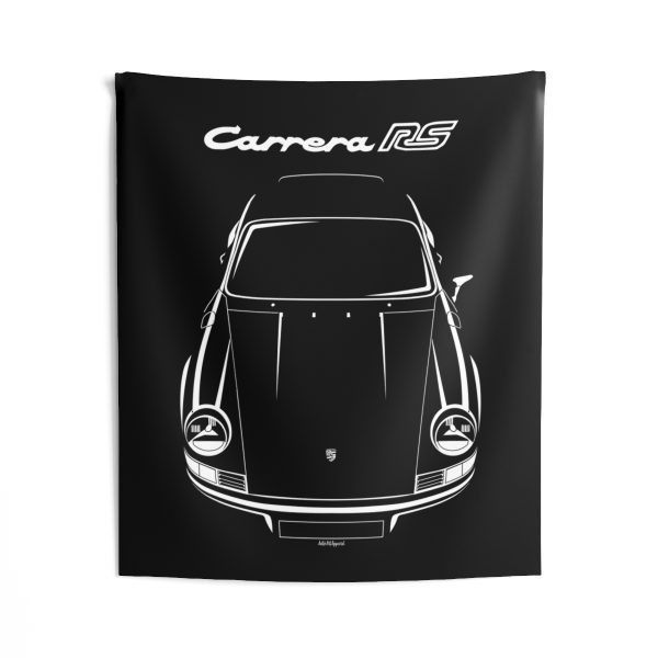 Porsche 911 Carrera RS 1973-1974 Tapestry 50 x 60 inch by Auto Art Apparel