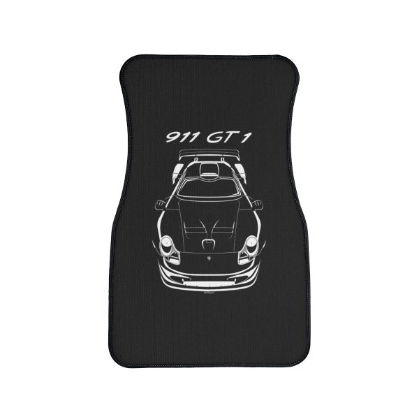 Porsche 911 GT1 Strassenversion Car Mat Front Carpet Floor Mats by Auto Art Apparel
