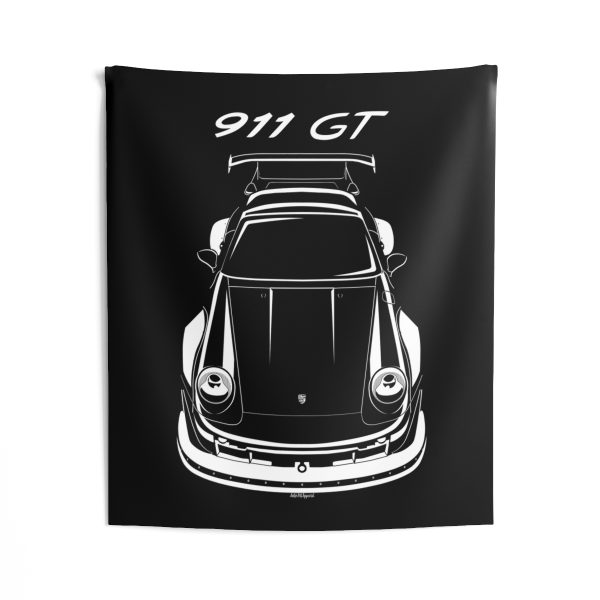 Porsche 911 GT2 993 Tapestry 50 x 60 inch by Auto Art Apparel
