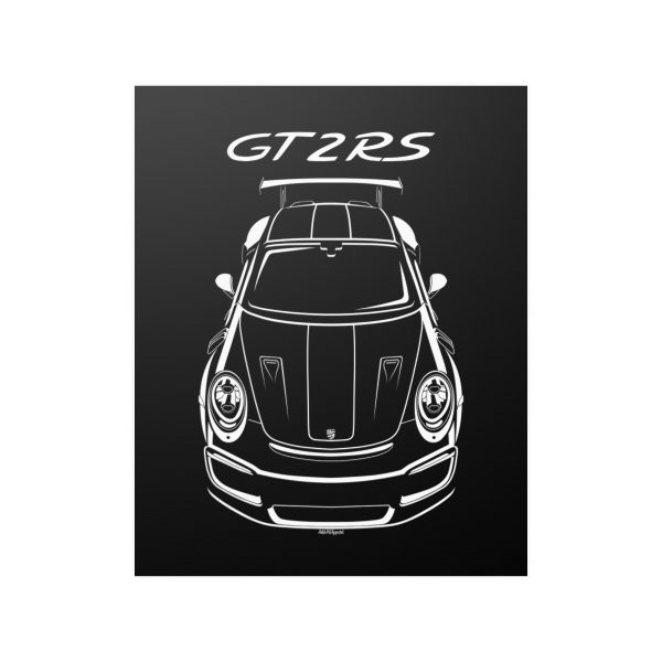 Porsche 911 GT2 RS 991 Poster 16 x 20 inch by Auto Art Apparel