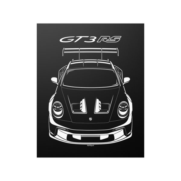 Porsche 911 GT3 RS 992 Poster Porsche 911 GT3 RS 992 Poster 16 x 20 inch by Auto Art Apparel