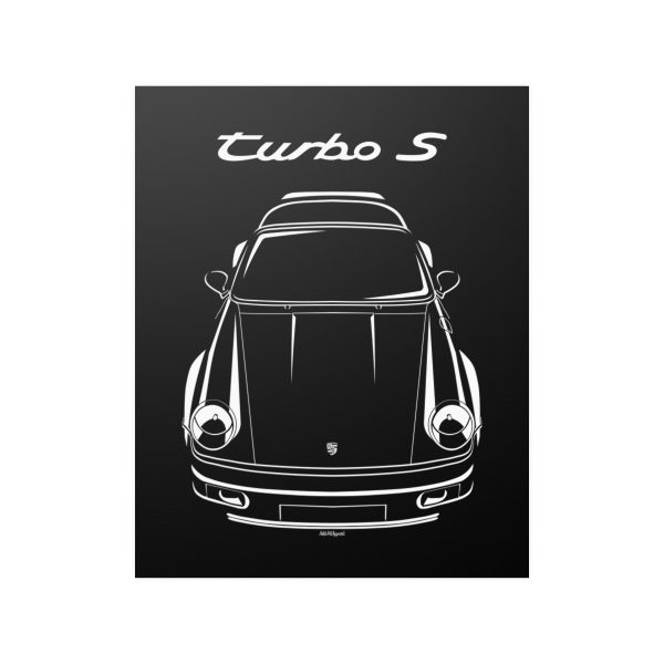 Porsche 911 Turbo S 964 Poster 16 x 20 inch by Auto Art Apparel
