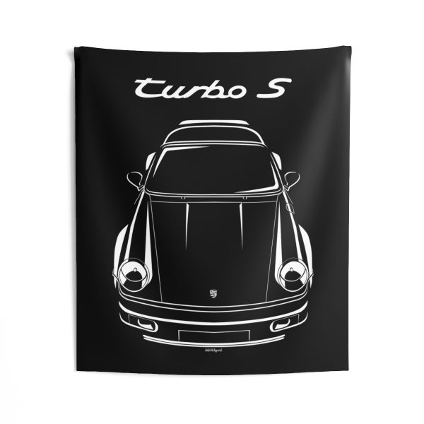 Porsche 911 Turbo S 964 Tapestry 50 x 60 inch by Auto Art Apparel