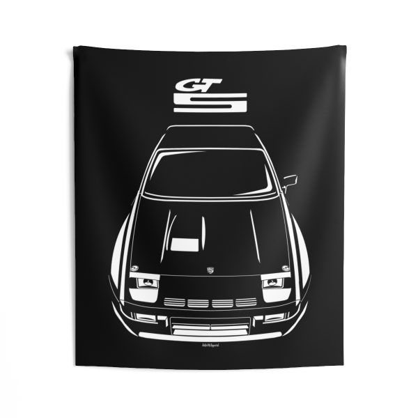 Porsche 924 Carrera GTS Tapestry 50 x 60 inch by Auto Art Apparel