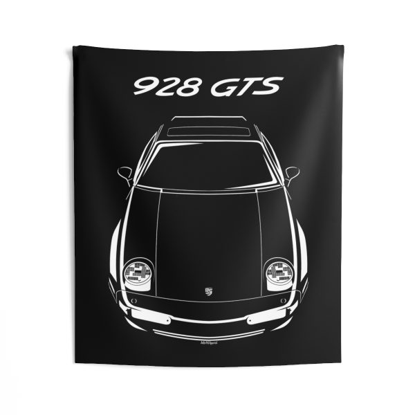 Porsche 928 GTS Tapestry 50 x 60 inch by Auto Art Apparel