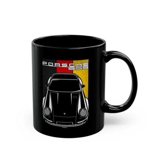 Porsche 959 Mug - Germany Flag Coffee Mug 11 oz by Auto Art Apparel