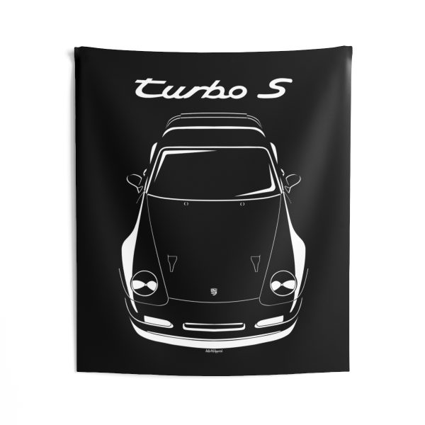 Porsche 968 Turbo S Tapestry 50 x 60 inch by Auto Art Apparel