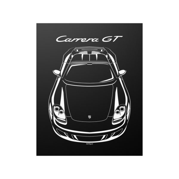 Porsche Carrera GT Poster 16 x 20 inch by Auto Art Apparel