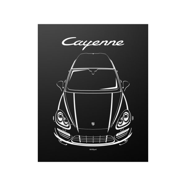 Porsche Cayenne 92A Poster 16 x 20 inch by Auto Art Apparel